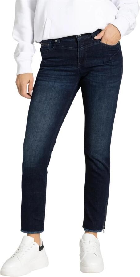 MAC Donkerblauwe Denim Skinny Jeans Blue Dames - Foto 3