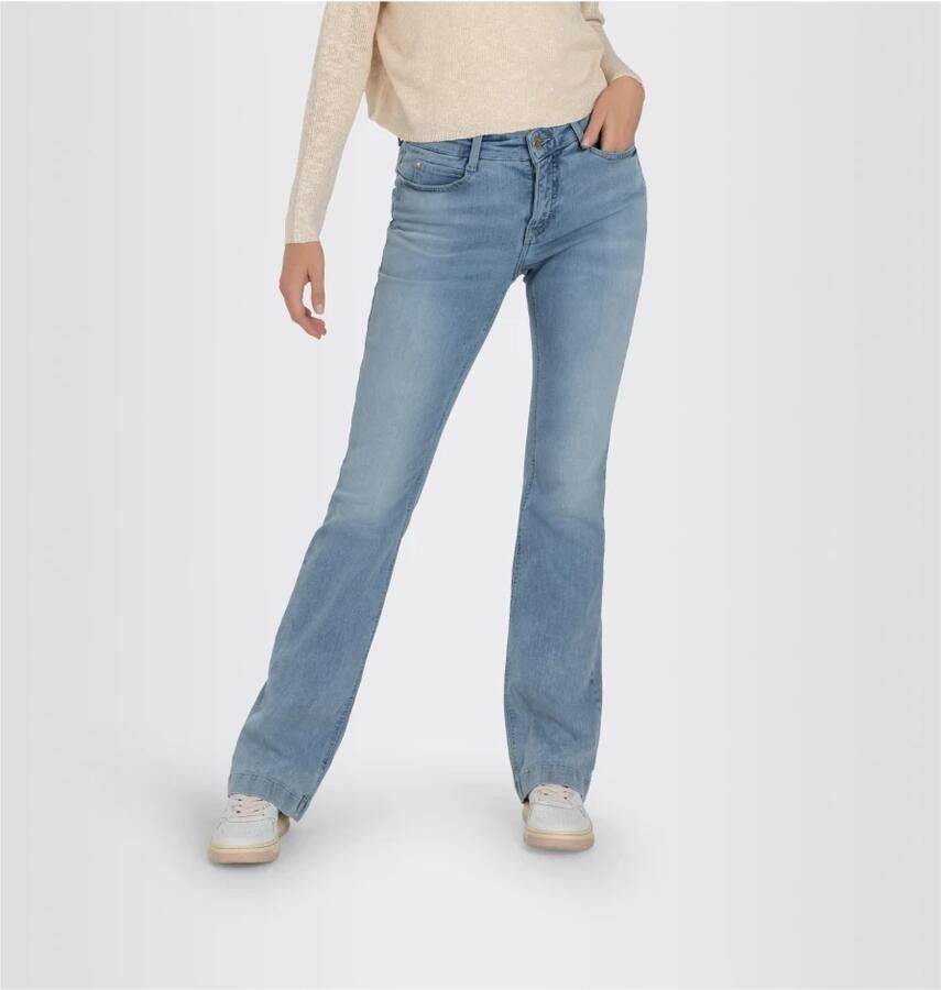 MAC Bootcut jeans Dream-Boot Recht belijnd met iets uitlopende pijpen