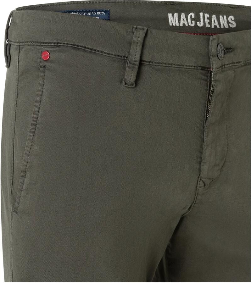 MAC Regular fit chino met steekzakken opzij model 'Lennox'