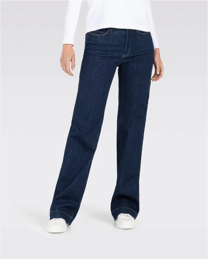 MAC wide leg jeans Dream Wide dark blue denim - Foto 12