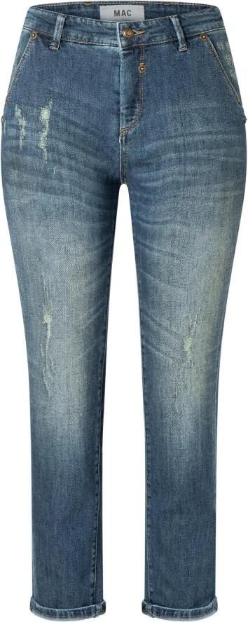 MAC Jeans in used-look met steekzakken model 'Montana'