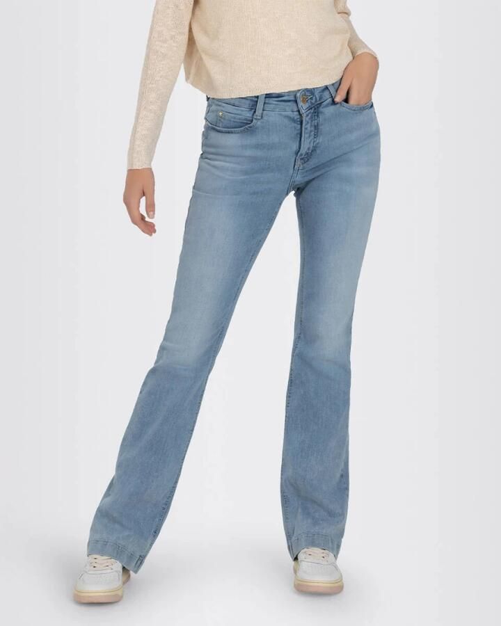 MAC Bootcut jeans Dream-Boot Recht belijnd met iets uitlopende pijpen - Foto 3