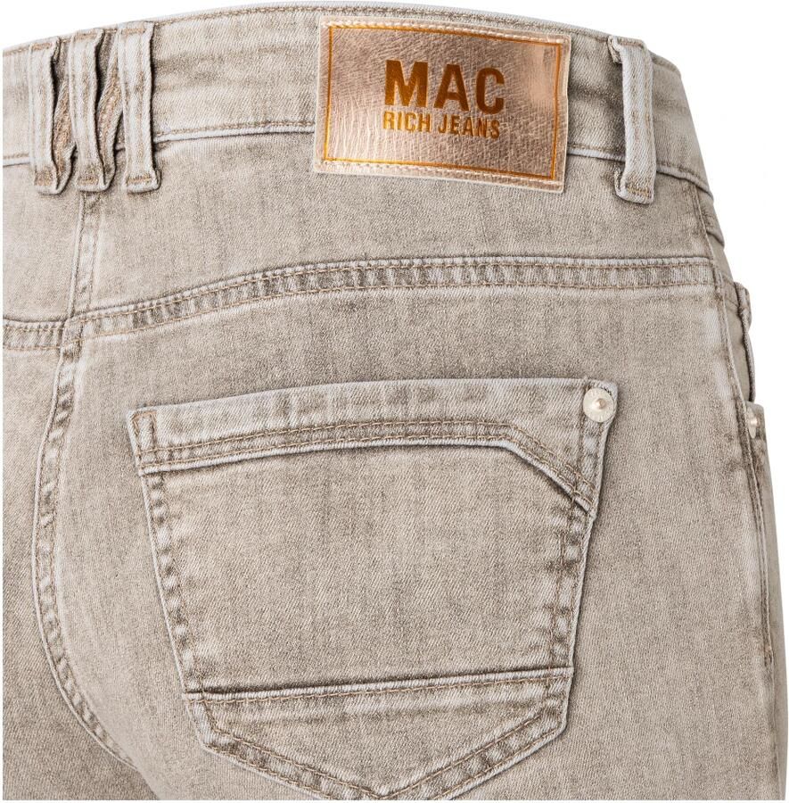 MAC Rijke Slimme Authentieke Denim Jeans Brown Dames