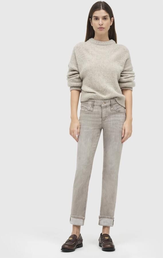 MAC Rijke Slimme Authentieke Denim Jeans Brown Dames - Foto 9