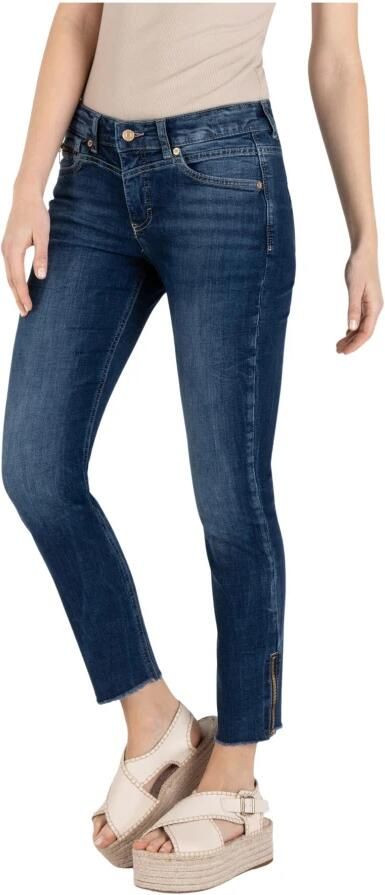 MAC Ankle jeans Rich-slim chic Met bijzonder kleingeldzakje