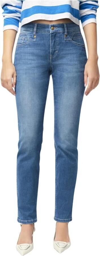MAC Slim Fit Chic Cobalt Jeans Blue Dames - Foto 12