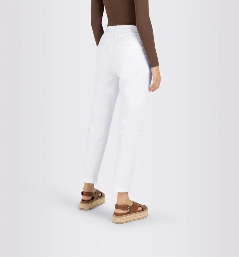 MAC Chino turn up met subtiele glans elegant en sportief tegelijk - Foto 5