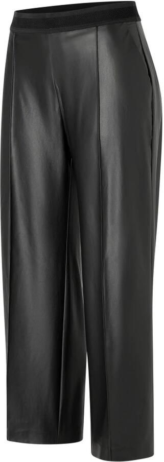 MAC Stoffen broek in leerlook model 'CHiara' - Foto 10