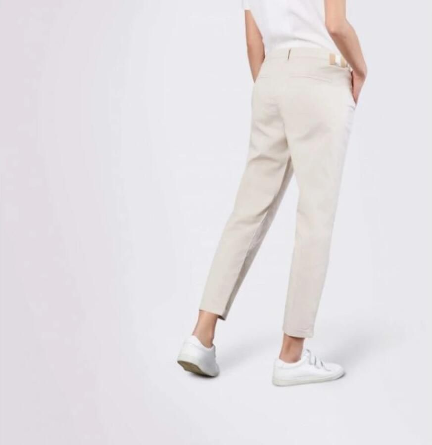MAC Chino turn up met subtiele glans elegant en sportief tegelijk - Foto 4
