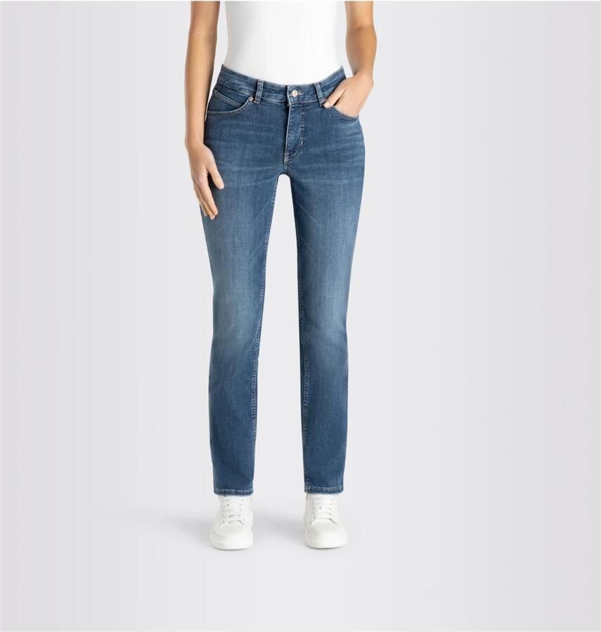 MAC Slim fit jeans met stretch model 'Melanie' - Foto 2