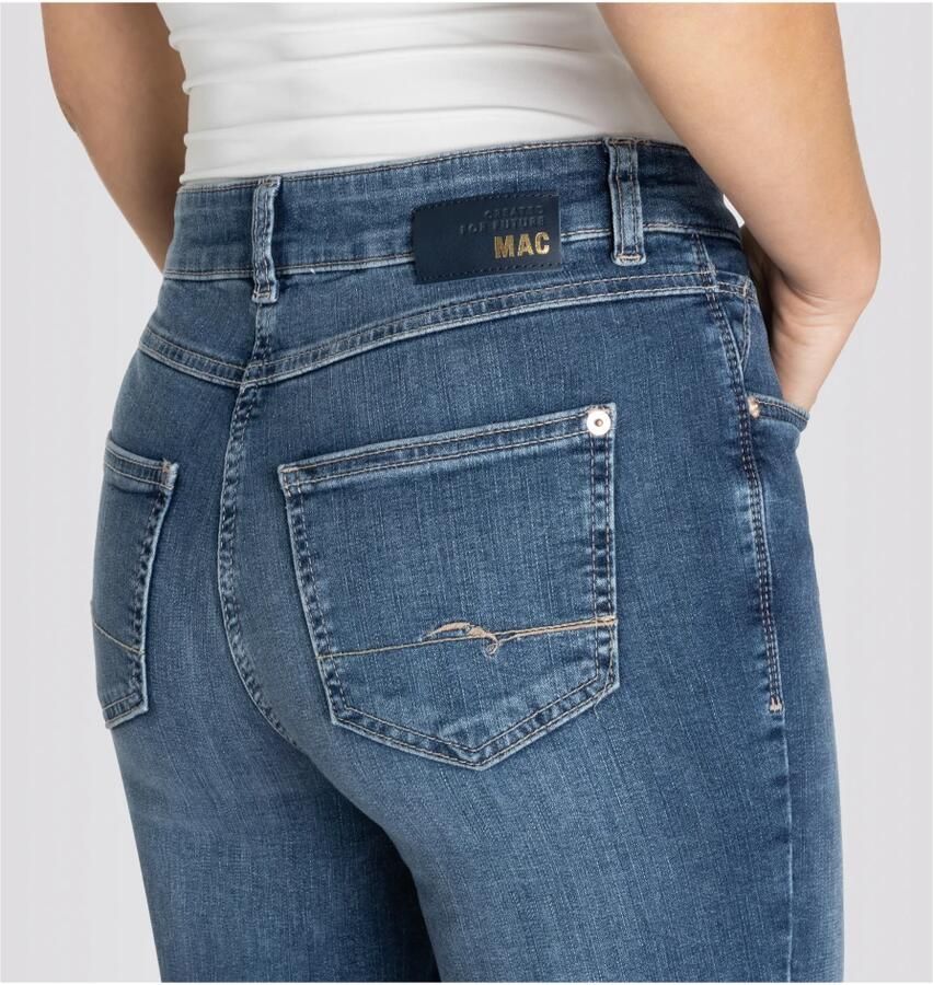MAC Slim fit jeans met stretch model 'Melanie' - Foto 5