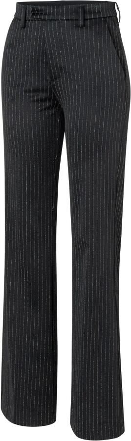 MAC Straight leg stoffen broek met riemlussen model 'Joanna' - Foto 4