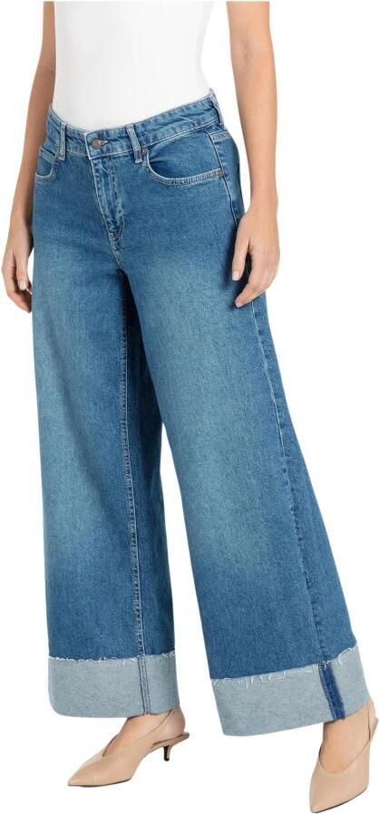 MAC Wide leg jeans met 5-pocketmodel model 'Nevada' - Foto 4