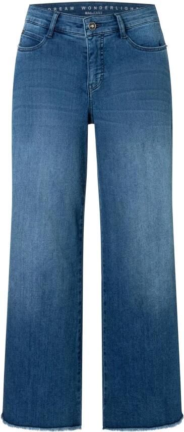 MAC Wijde Pijp Jeans Storm Blauw Wassen Blue Dames