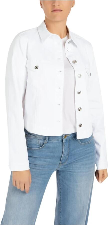 MAC Jeansjack RICH JACKET van lichte zomerse denimkwaliteit met hoog katoenpercentage - Foto 13