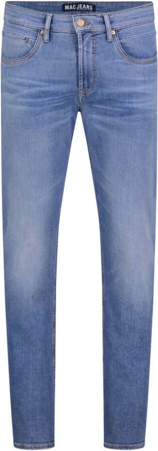 MAC Rechte jeans Blauw Heren