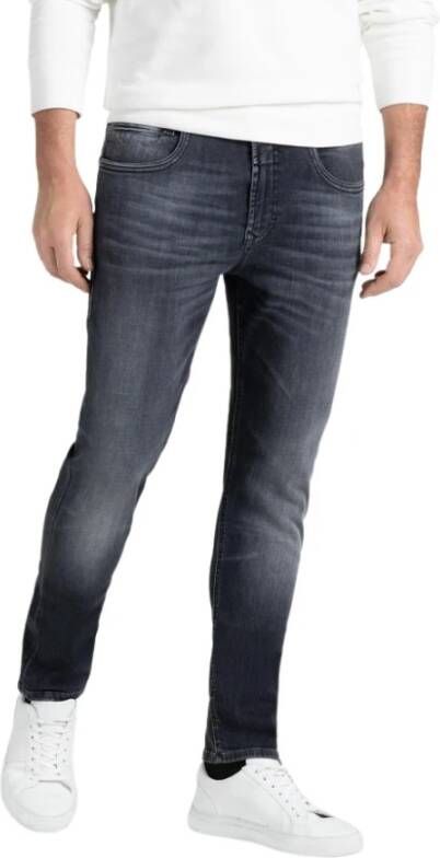 MAC Rechte jeans Zwart Heren