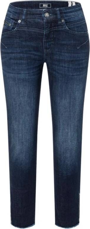 MAC Rich Slim Chic Jeans D Blauw Dames