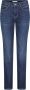 MAC Straight fit jeans met labelpatch model 'Angela' - Thumbnail 6