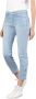 MAC cropped straight fit jeans Dream Chic summer blue wash - Thumbnail 2