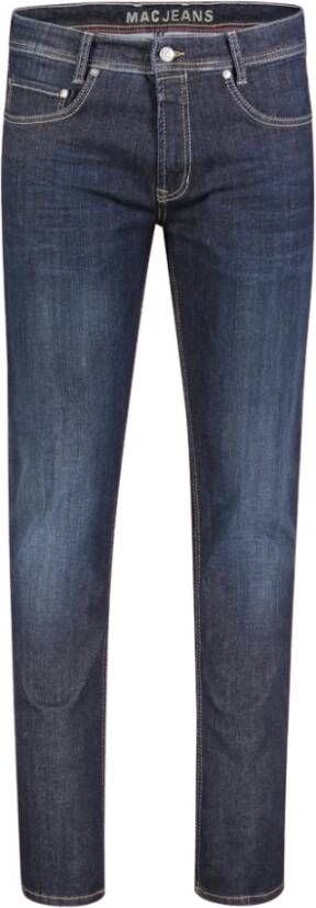 MAC Slim-fit Jeans Blauw Heren