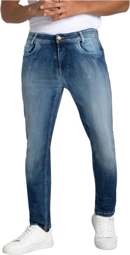 MAC Regular fit jeans met knoopsluiting model 'ARNE PIPE'