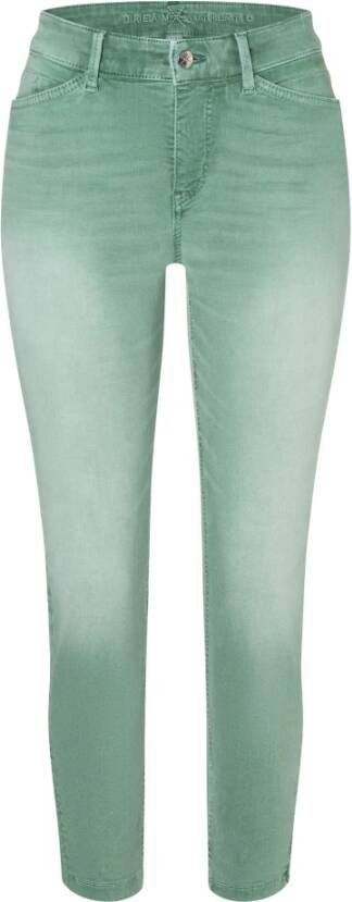 MAC Slim-fit jeans Groen Dames