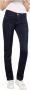 MAC Slim-Fit Straight-Leg Jeans 5401 90 0355L Dark Navy Blue Dames - Thumbnail 3