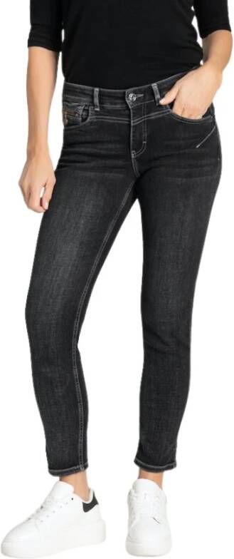 MAC Rich Slim Licht authentiek denim jeans Black Heren - Foto 4