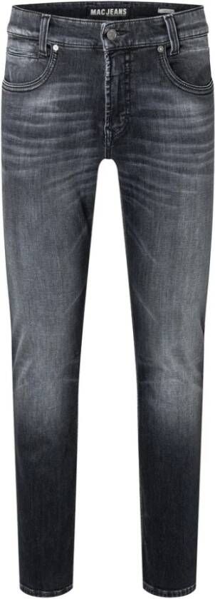 MAC Slim-fit Jeans Zwart Heren