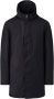 Mackage Marineblauwe Roland Halflange Parka met Afneembare Capuchon Blue Heren - Thumbnail 1