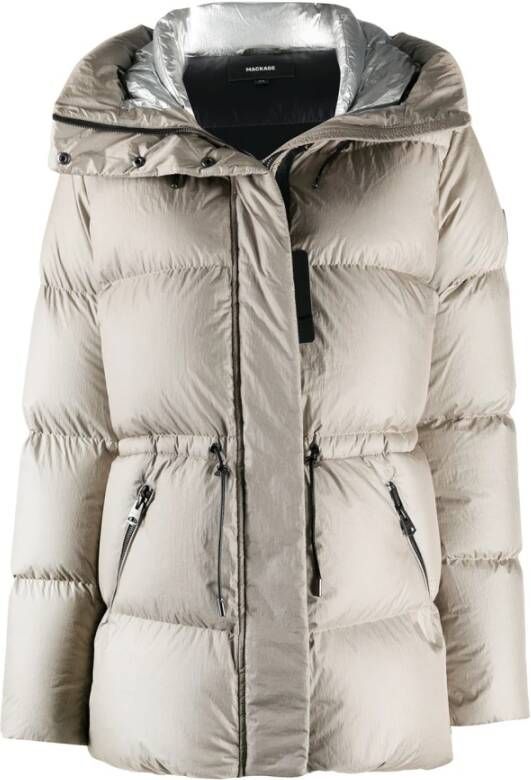 Mackage Down Coats Beige Dames