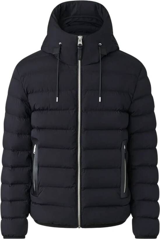 Mackage Zwarte Agile-360 Ultralichte Donsjas Zwart