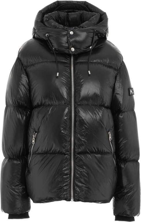 Mackage Gewatteerde donsjas Black Heren
