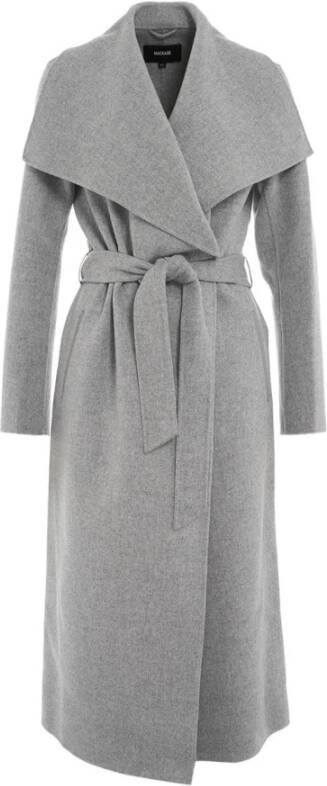 Mackage Grijze Wollen Jas Mai Dames Jassen & Mantels Grijs Dames