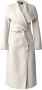 Mackage Lange Wikkeljas van Zacht Dubbelzijdig Wol Beige Dames - Thumbnail 1
