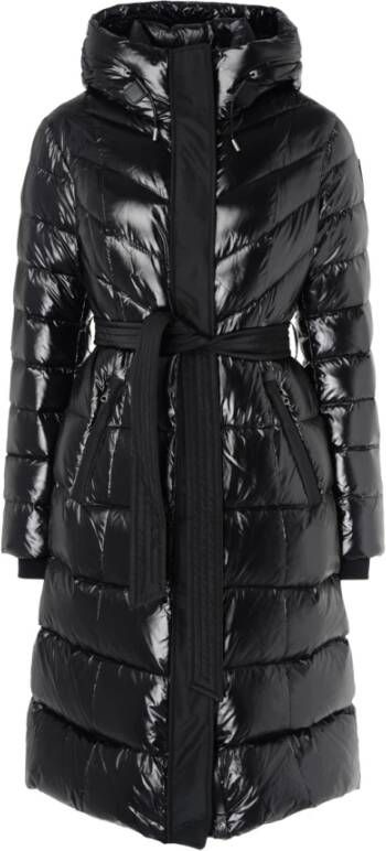Mackage Zwarte Coralia Gewatteerde Jas Zwart Dames