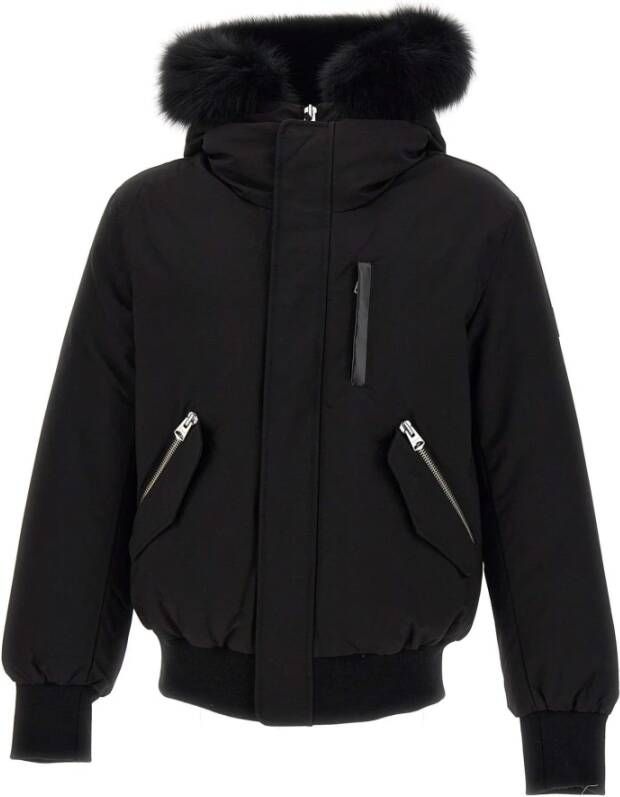 Mackage Zwarte Jassen voor Mannen Black Heren