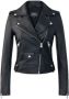Mackage Zwarte leren bikerjas Maat L Zwart Dames - Thumbnail 1