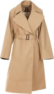 Mackintosh Belted Coat Beige Dames
