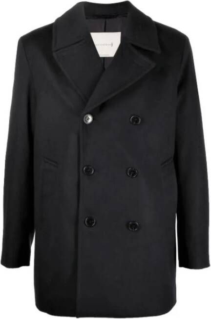 Mackintosh Double-Breasted Coats Zwart Heren