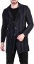 Made in Italia Herenjas van Wolmix Herfst Winter Collectie Blauw Heren - Thumbnail 1