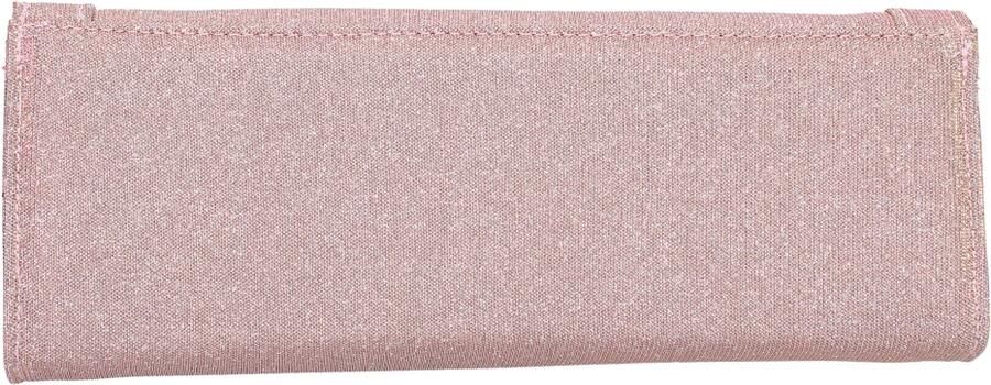 Made in Italia Elegante Textiel Dames Clutch Pink Dames - Foto 3