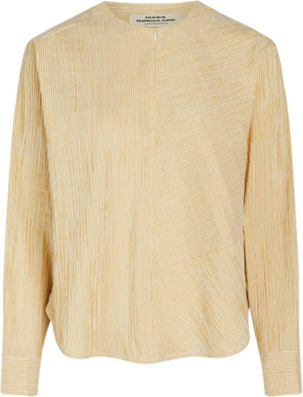 Mads Nørgaard Blouses Beige Dames