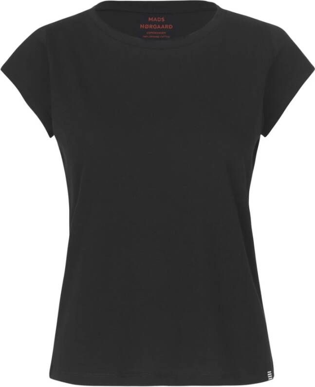 Mads Nørgaard Favoriete T -shirt 101478 Zwart Dames