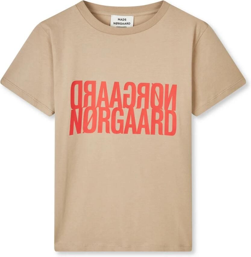 Mads Nørgaard Klassieke Tee Trench Coat Melange Beige Dames