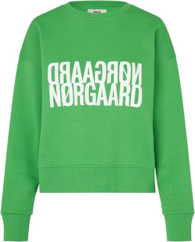 Mads Nørgaard Sweatshirt Groen Dames