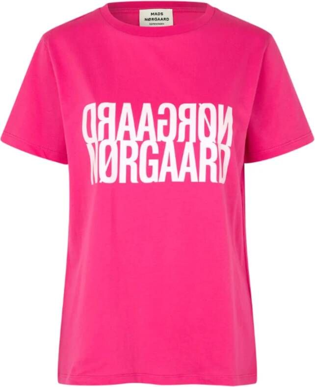 Mads Nørgaard T-Shirts Roze Dames
