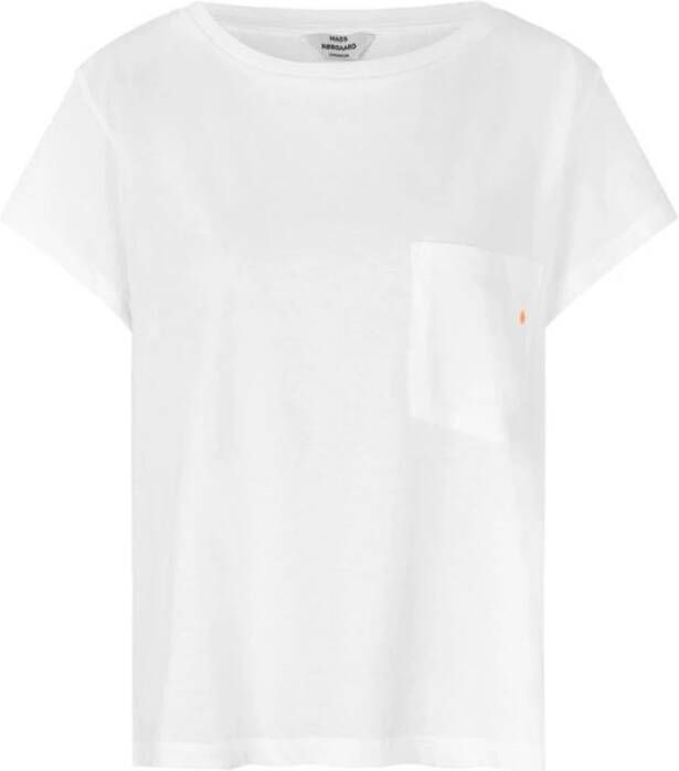 Mads Nørgaard T-Shirts Wit Dames