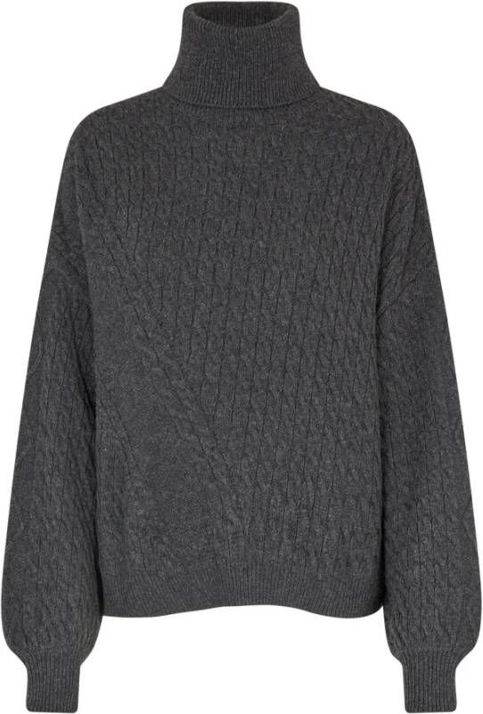 Mads Nørgaard Turtlenecks Grijs Dames